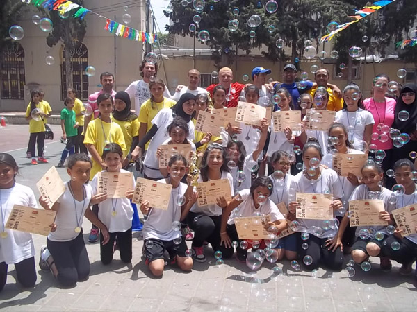 مدرسة الزهراء تفوز بالمرتبة الاولى في بطولة يافا للبنات في كرة القدم